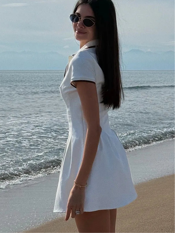 Elf Polo A-Line Dress