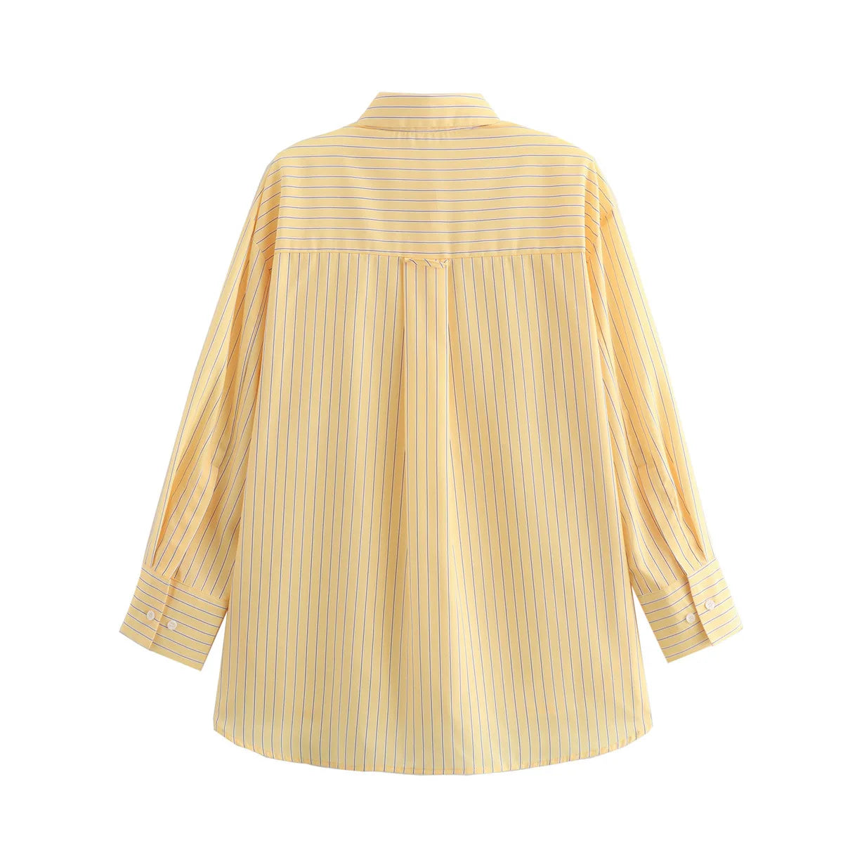 Camelio Yellow Striped Hemd