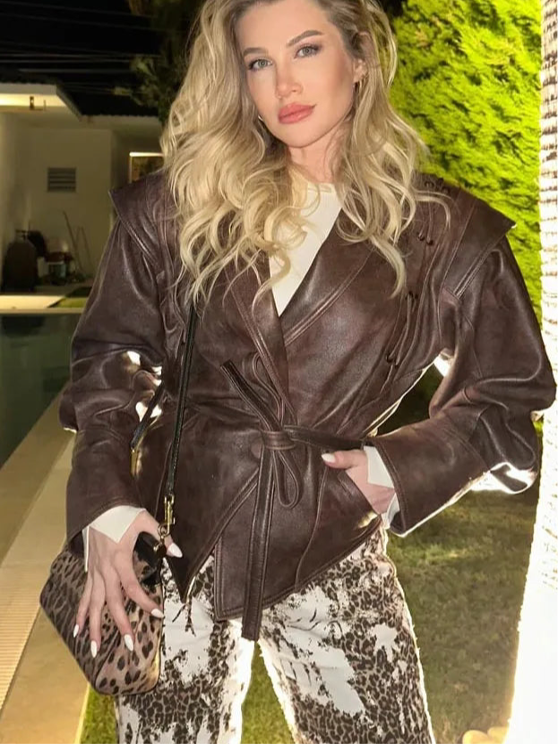 Pauline Leder(Vegan) Jacke