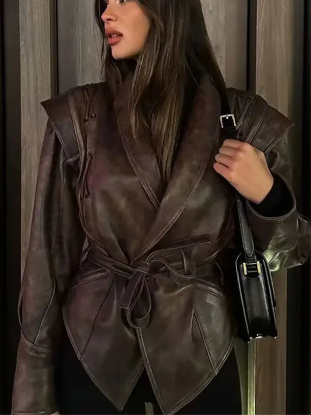 Pauline Leder(Vegan) Jacke