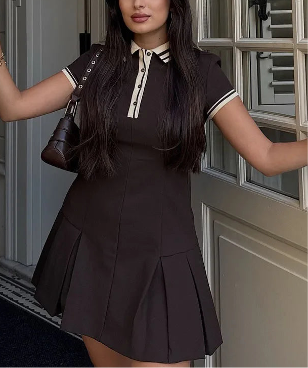 Elf Polo A-Line Dress
