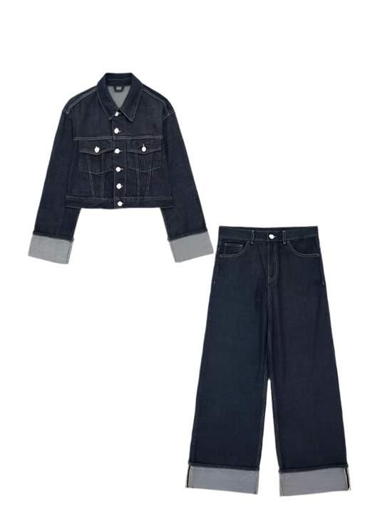 Zaray Indigi Jeans Set