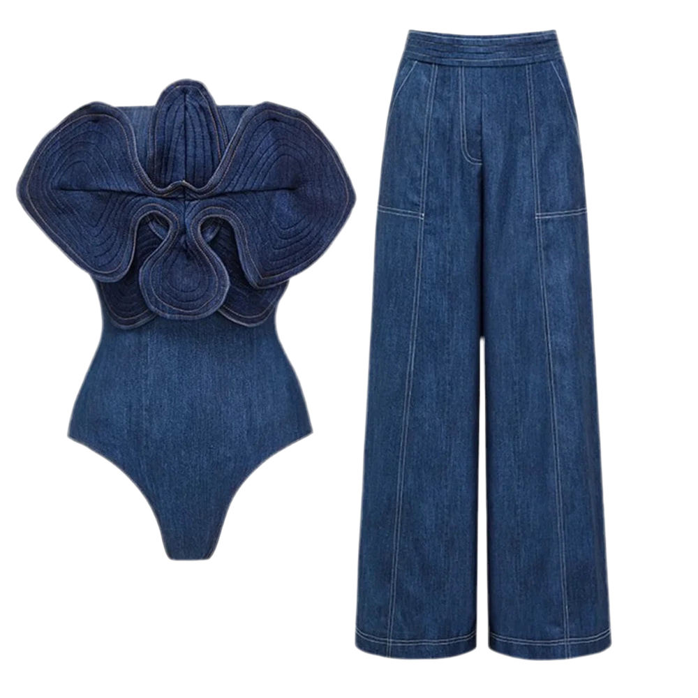 Designer Jennis 3D Flower Bademode