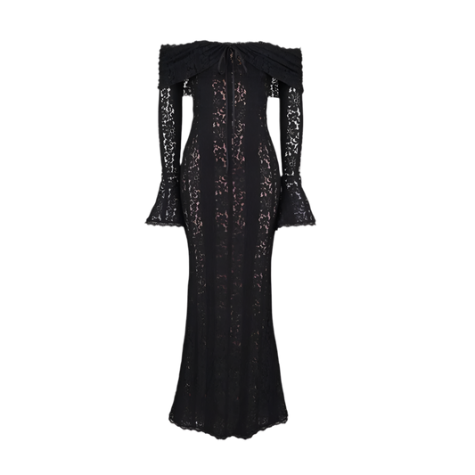 Sebilay Shoulder Kleid