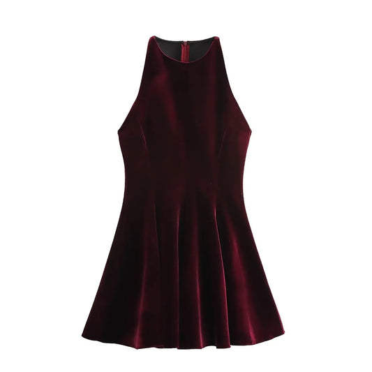 Velvet Mini Dress