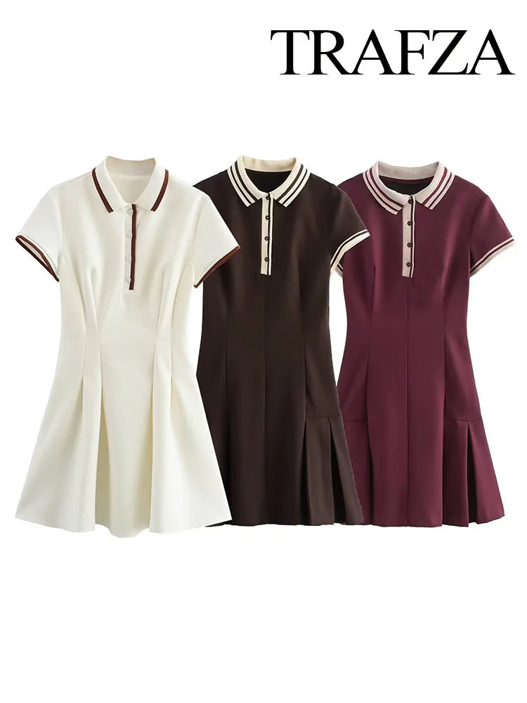 Elf Polo A-Line Dress