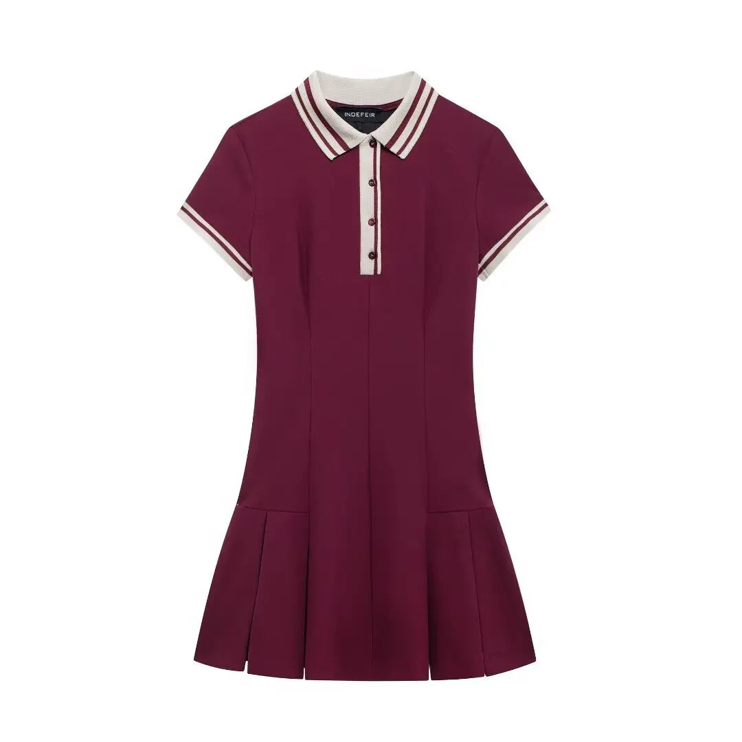 Elf Polo A-Line Dress