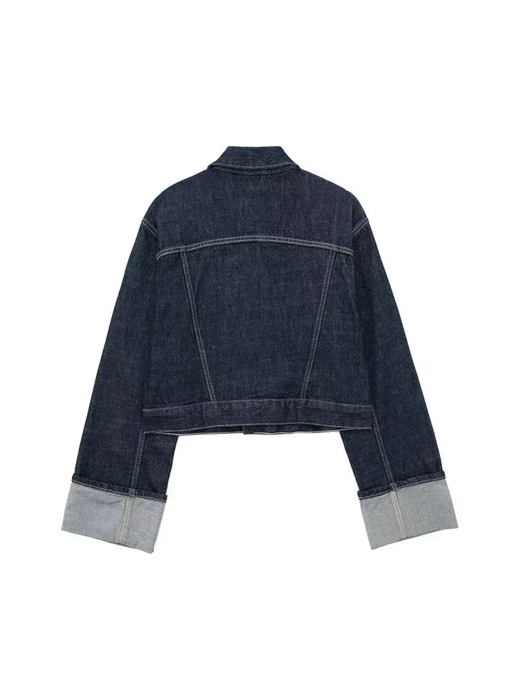 Indigo Vintage Jacke