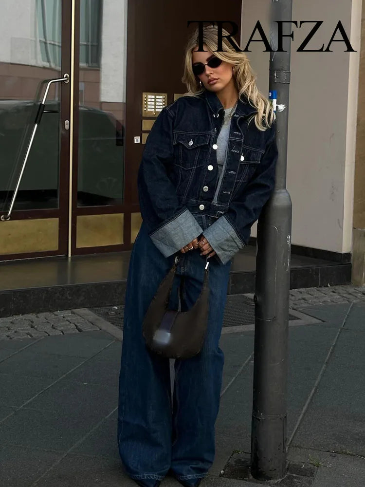 Zaray Indigi Jeans Set