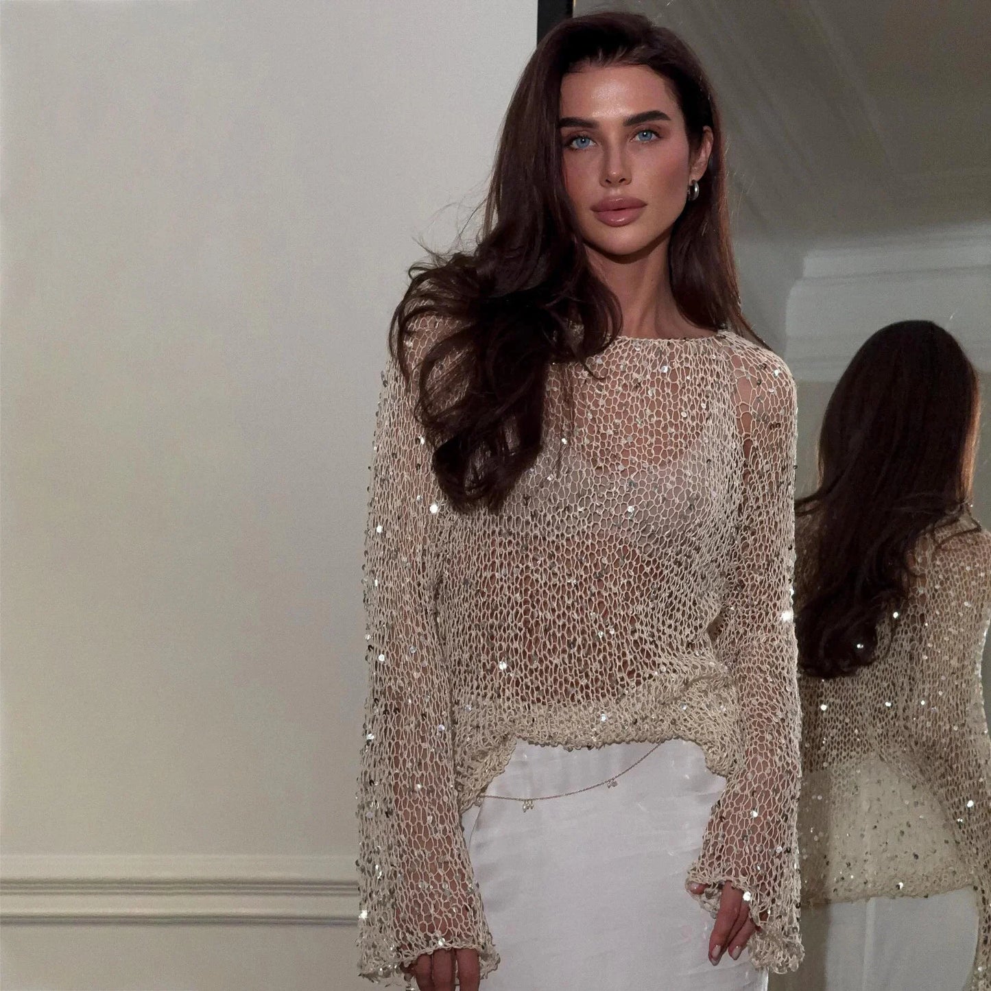 Sunny Chic Evening Shirt