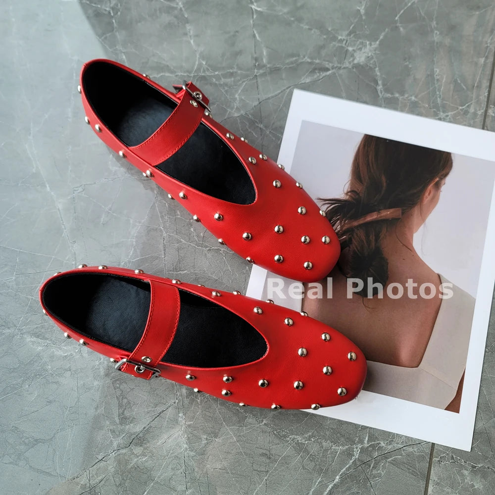 MaryJane Soft Leder Schuhe